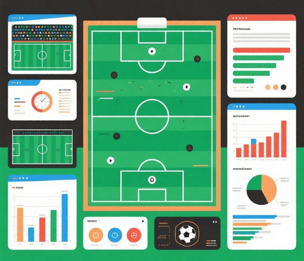 比赛节奏与实时走势结构示意图