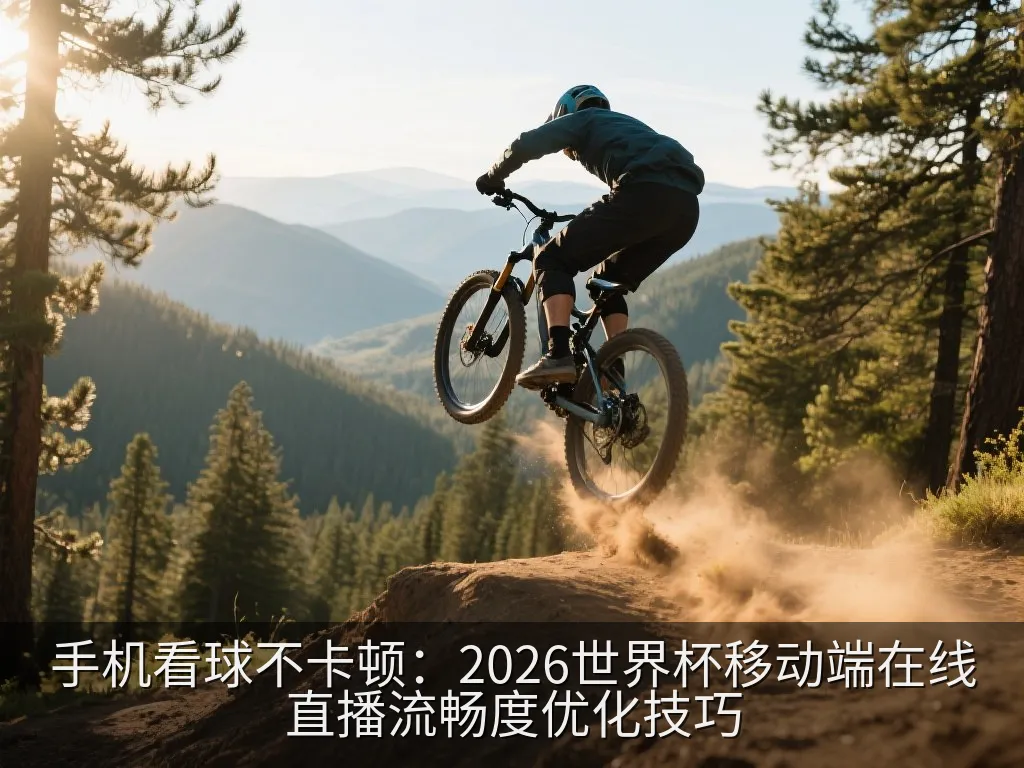 简洁的手机观赛设置界面，展示画质选择与流畅度优化选项